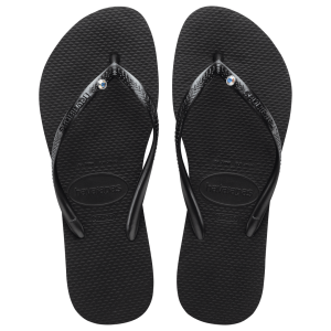 Havaianas Women's Slim Crystal Flip Flops