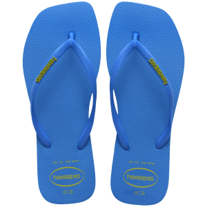 Havaianas Women's Slim Square Logo Pop Up Flip Flops